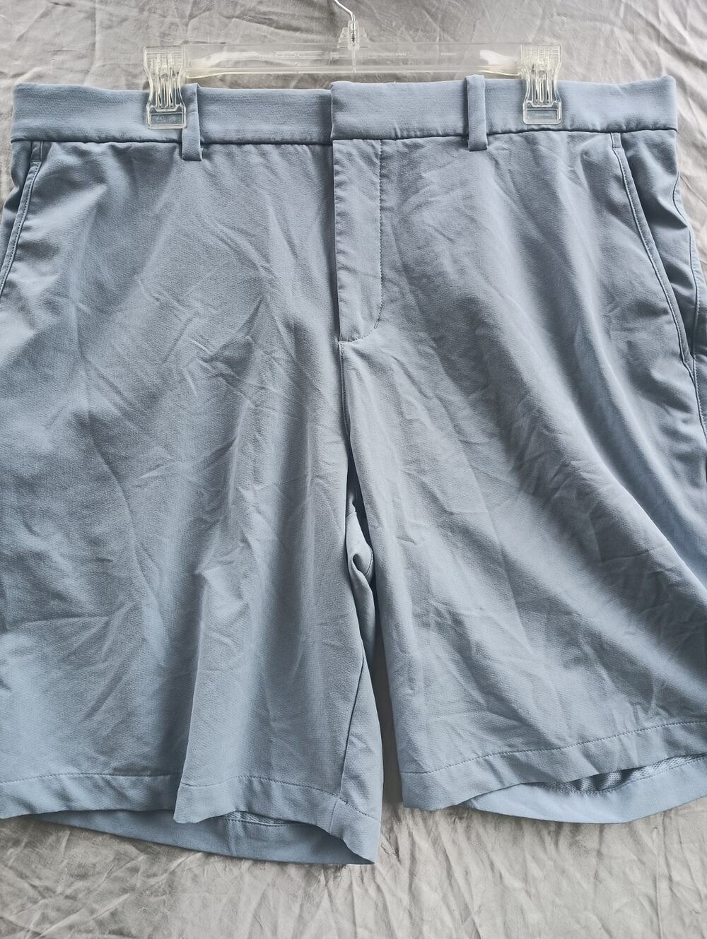 Nike Golf Performance Mens 38 Dri-FIT Blue Shorts Active Mesh Inside